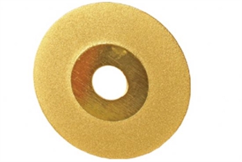 Elmas Disk-Sarı-10 cm Çap-Sarı